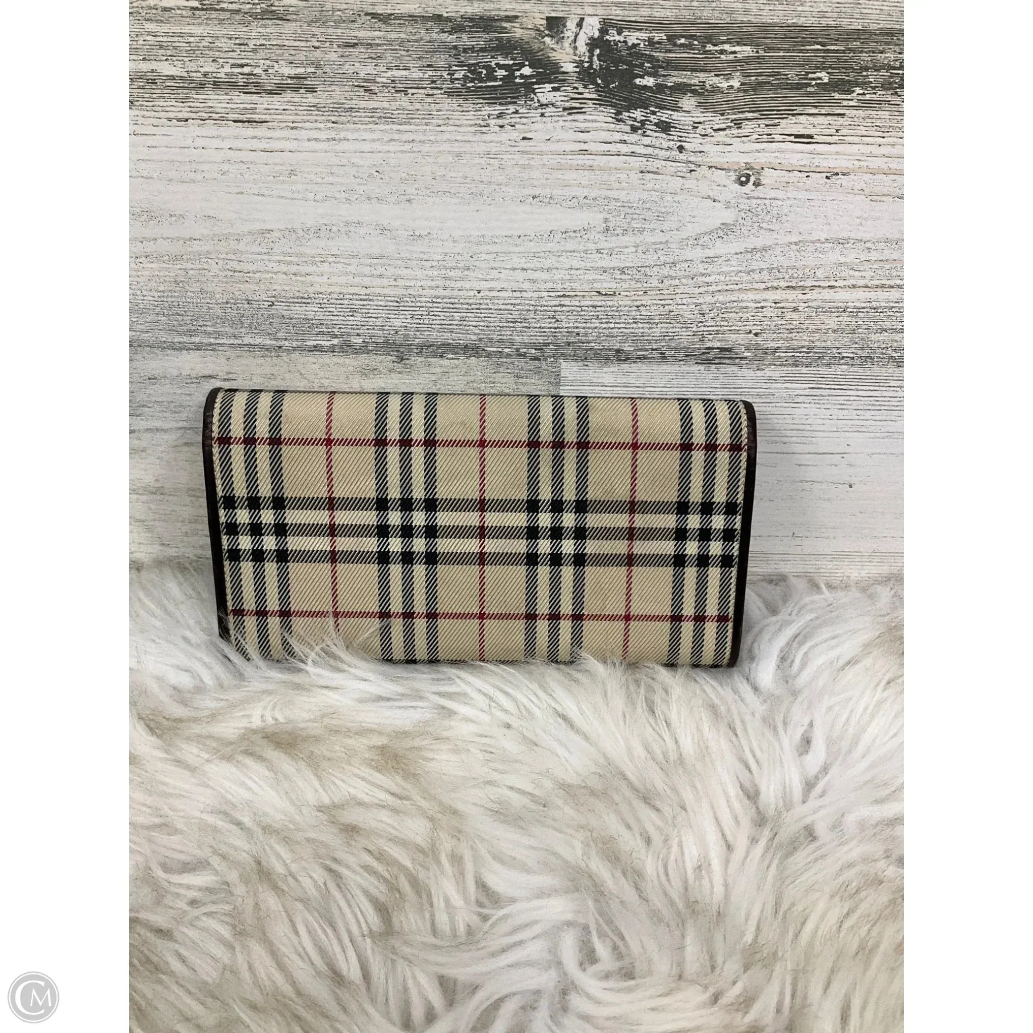 Sac à main et portefeuille Burberry par Burberry, Taille : Moyenne