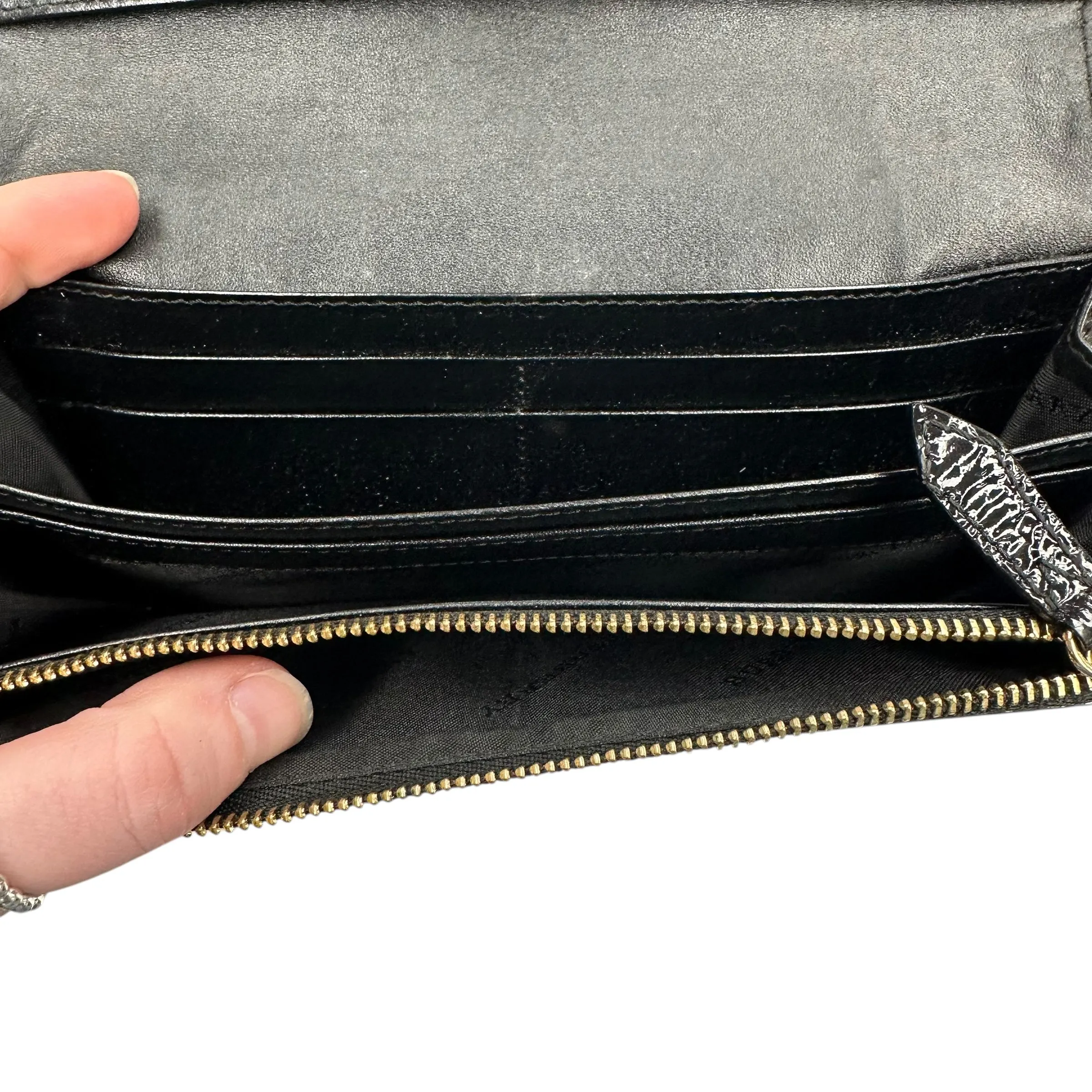 Portefeuille Burberry Sacs à main Luxueux Créateur Par Burberry En Noir, Taille : Moyenne