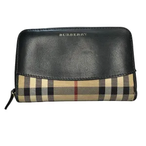 Sac à main et portefeuille de luxe Burberry en couleur tan, taille : petit