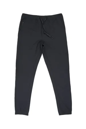 Burnside Pantalon de Jogging Homme Parfait avec Poche à Fermeture Éclair - Gris Acier
