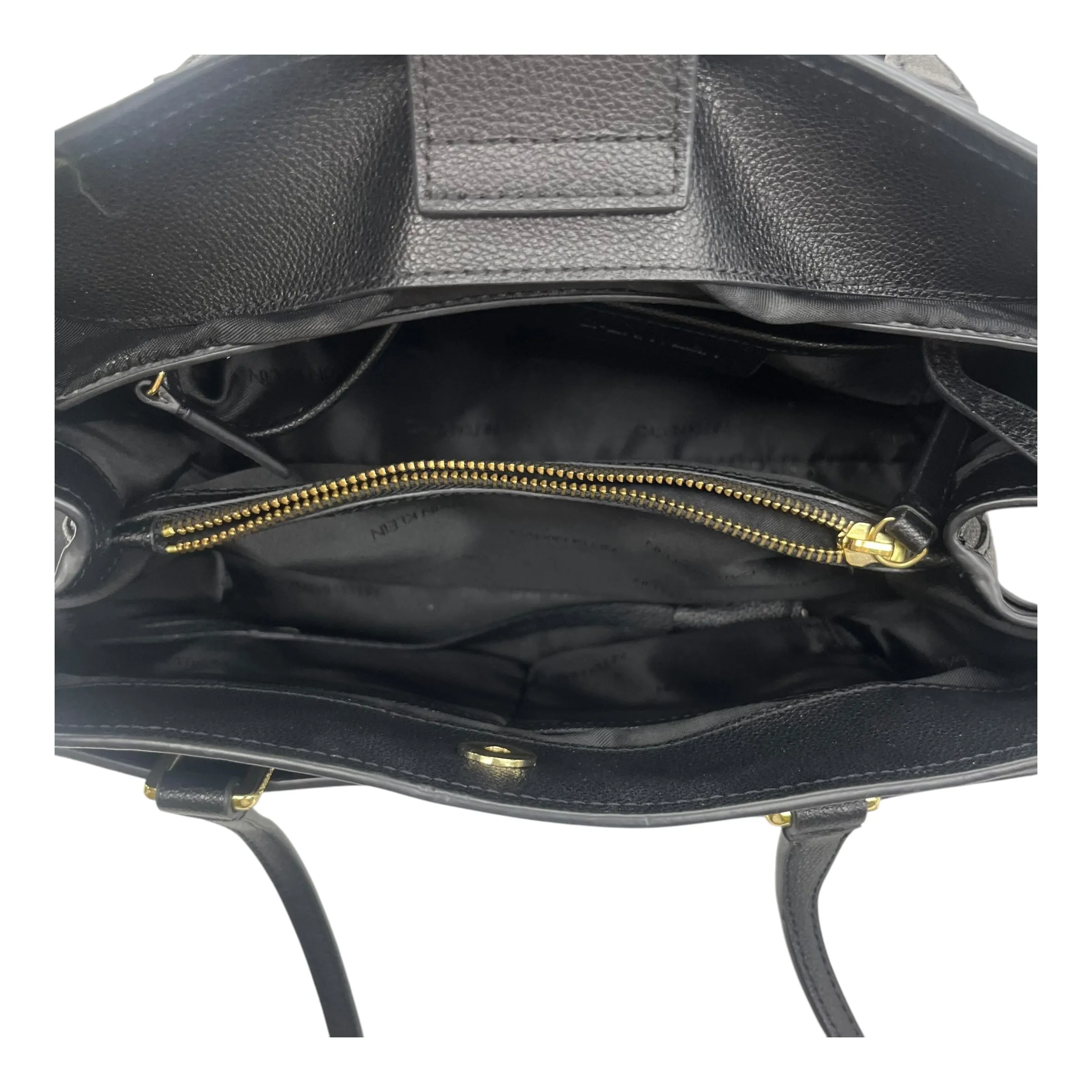 Sac à main Calvin Klein en noir, taille : Moyenne