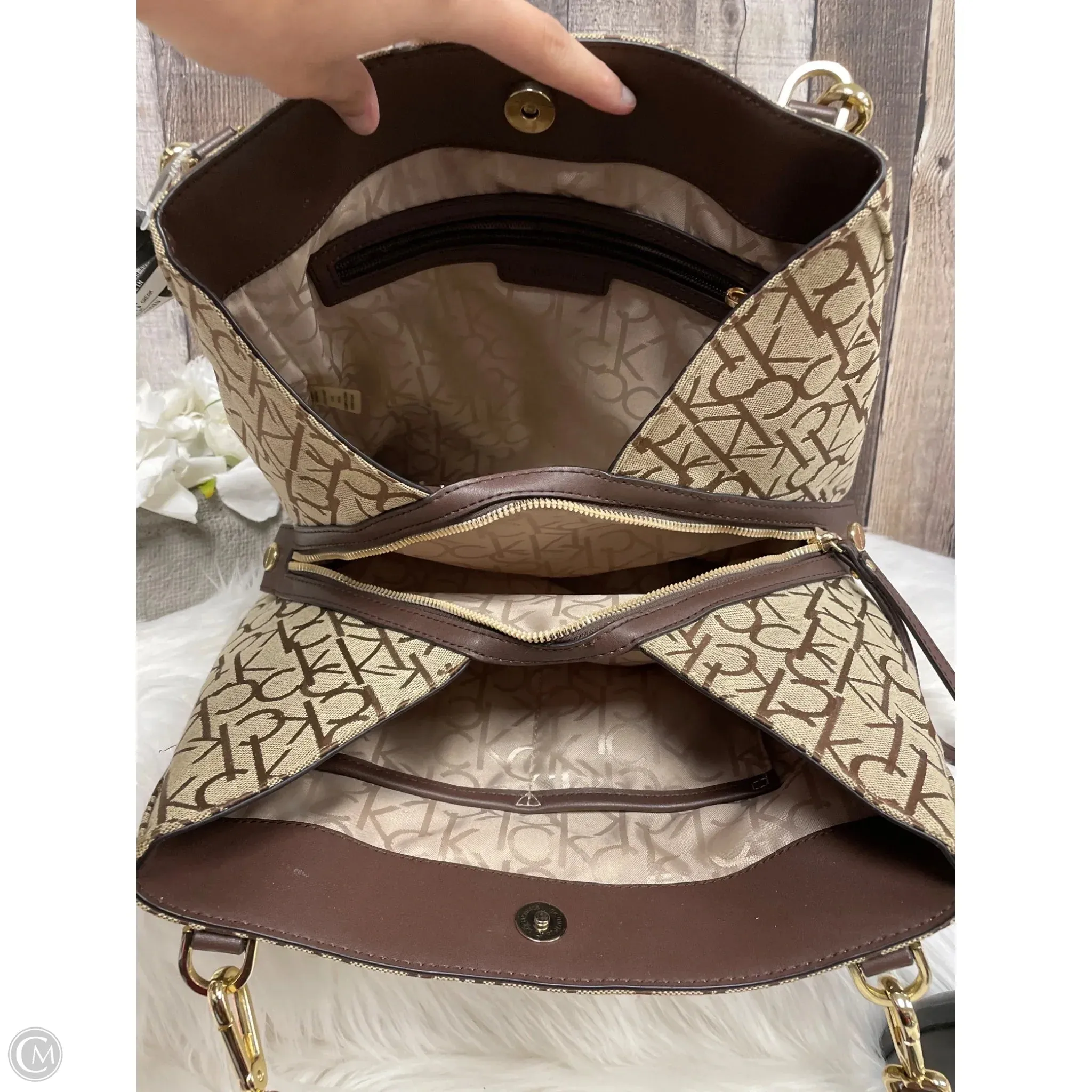 Sac à main Calvin Klein, Taille : Moyenne