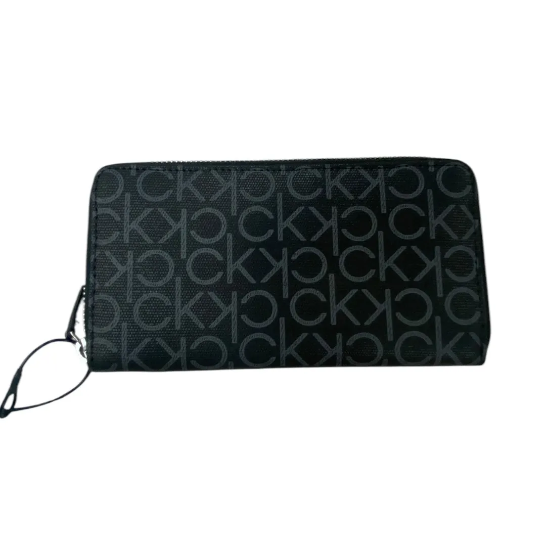 Portefeuille Calvin Klein par CALVIN KLEIN en GRIS, Taille: GRANDE