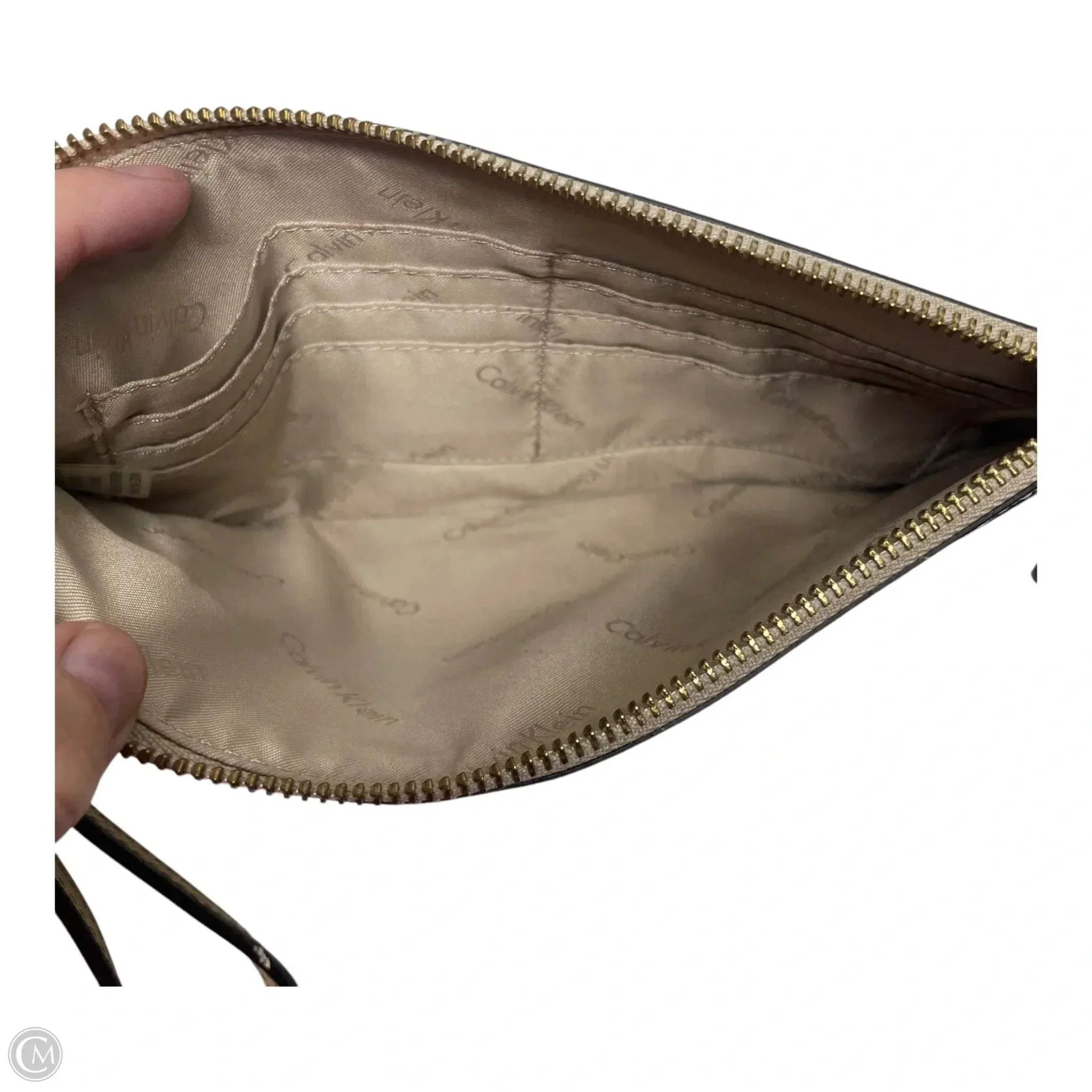Sac à main Calvin Klein Wristlet par Calvin Klein, Taille : Moyenne