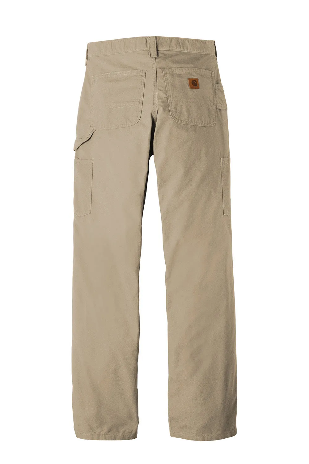 Salopettes de travail en toile pour hommes Carhartt avec poches - Marron clair