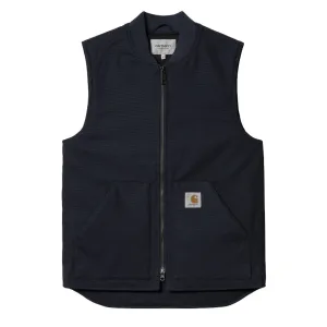 Carhartt WIP Gilet Classique Bleu Rigide