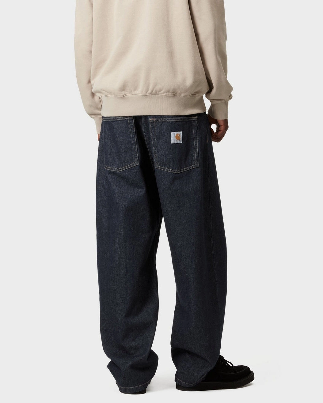 Carhartt WIP Brandon Pantalon Droit Large Jeans Homme - Bleu Délavé