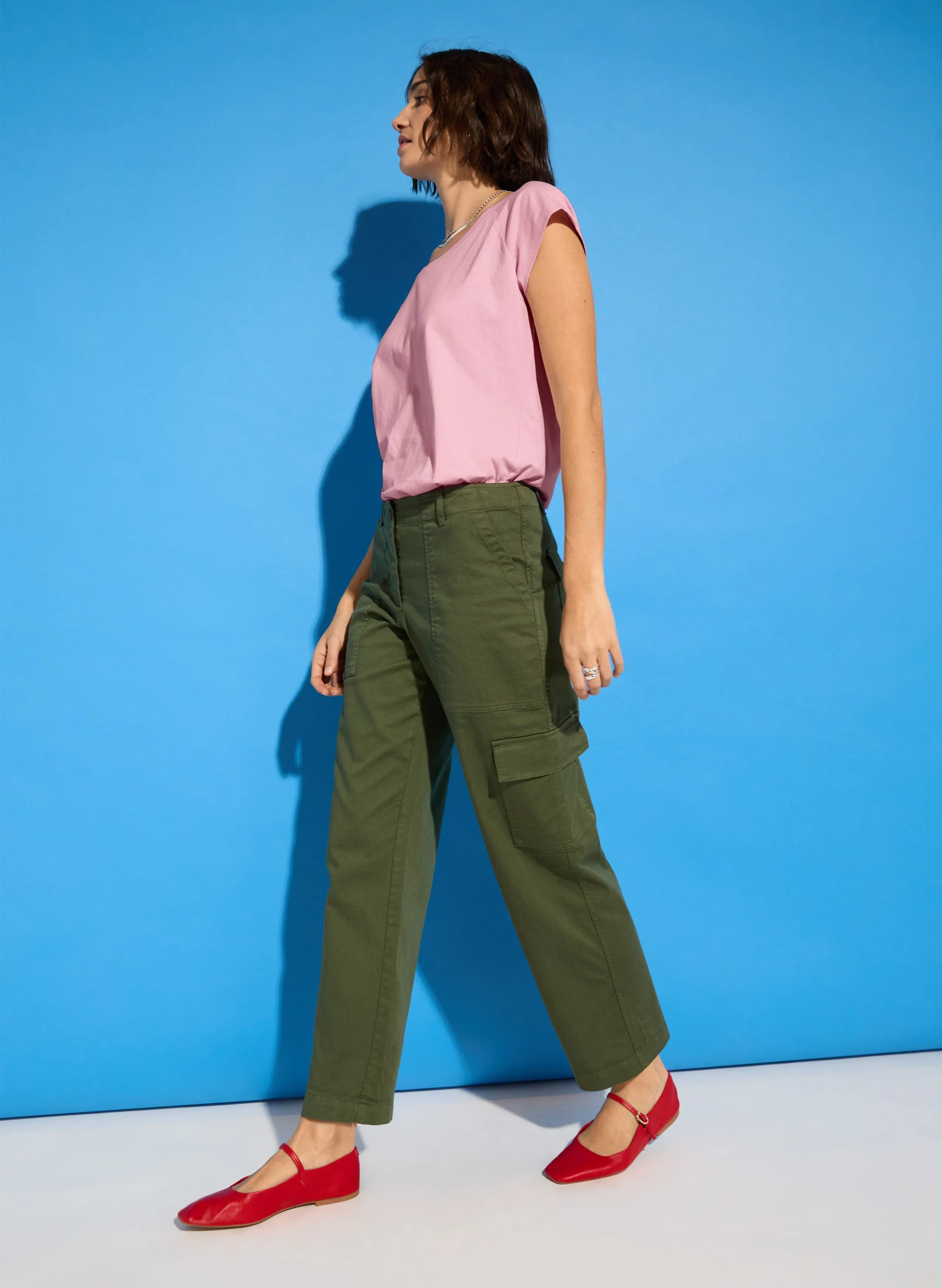 Catherine T-shirt en Coton Bio | Floraison