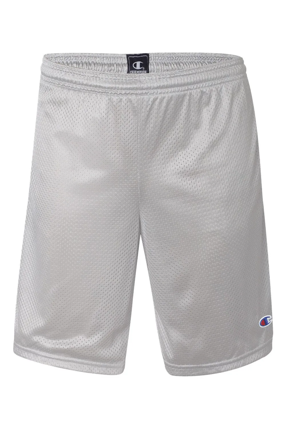 Short de sport Champion pour hommes en mesh avec poches - Gris athlétique