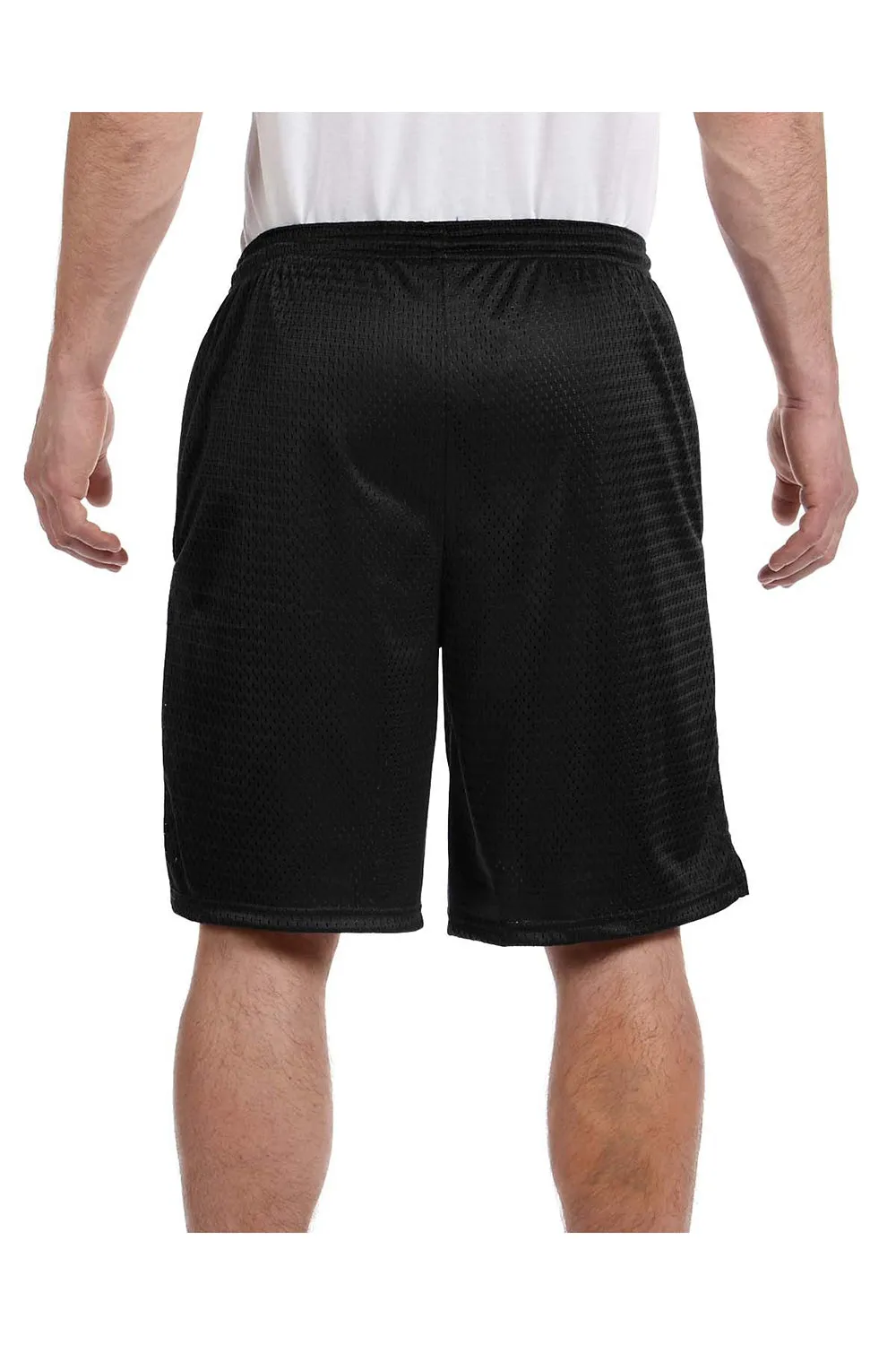 Short de sport pour hommes Champion avec poches et mesh - Noir