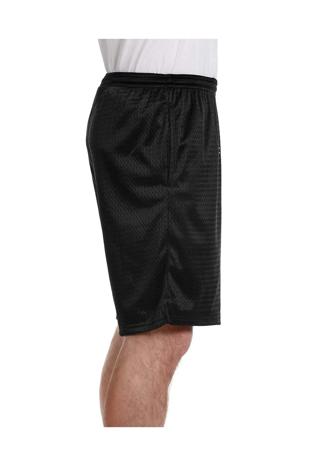 Short de sport pour hommes Champion avec poches et mesh - Noir
