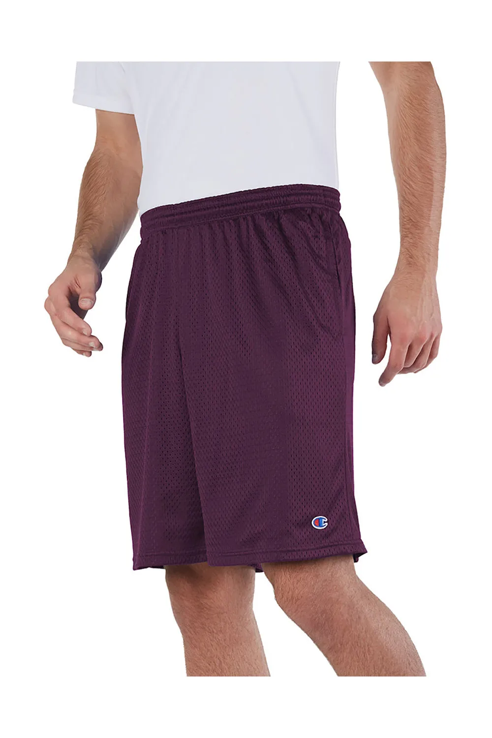 Short de sport pour hommes Champion avec poches - Marron