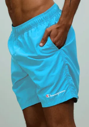 Champion Short de bain script pour hommes 5 pouces <br> AUWAN IKJ
