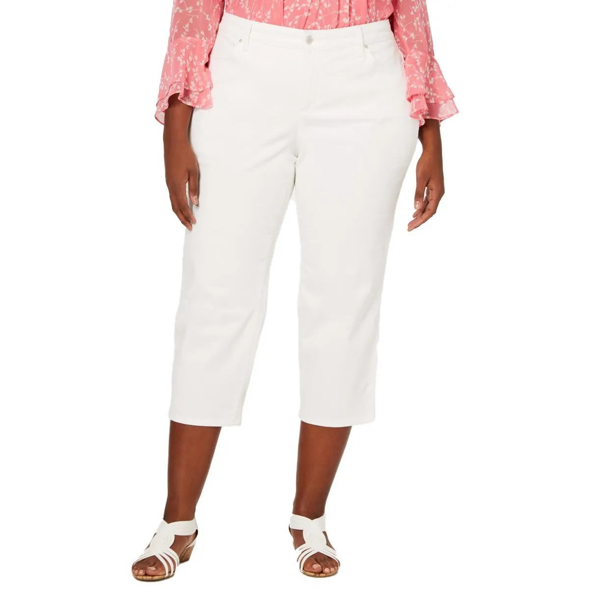 Charter Club Femmes Plus Bristol Jeans Slimming Fit Coupés à la Taille Naturelle