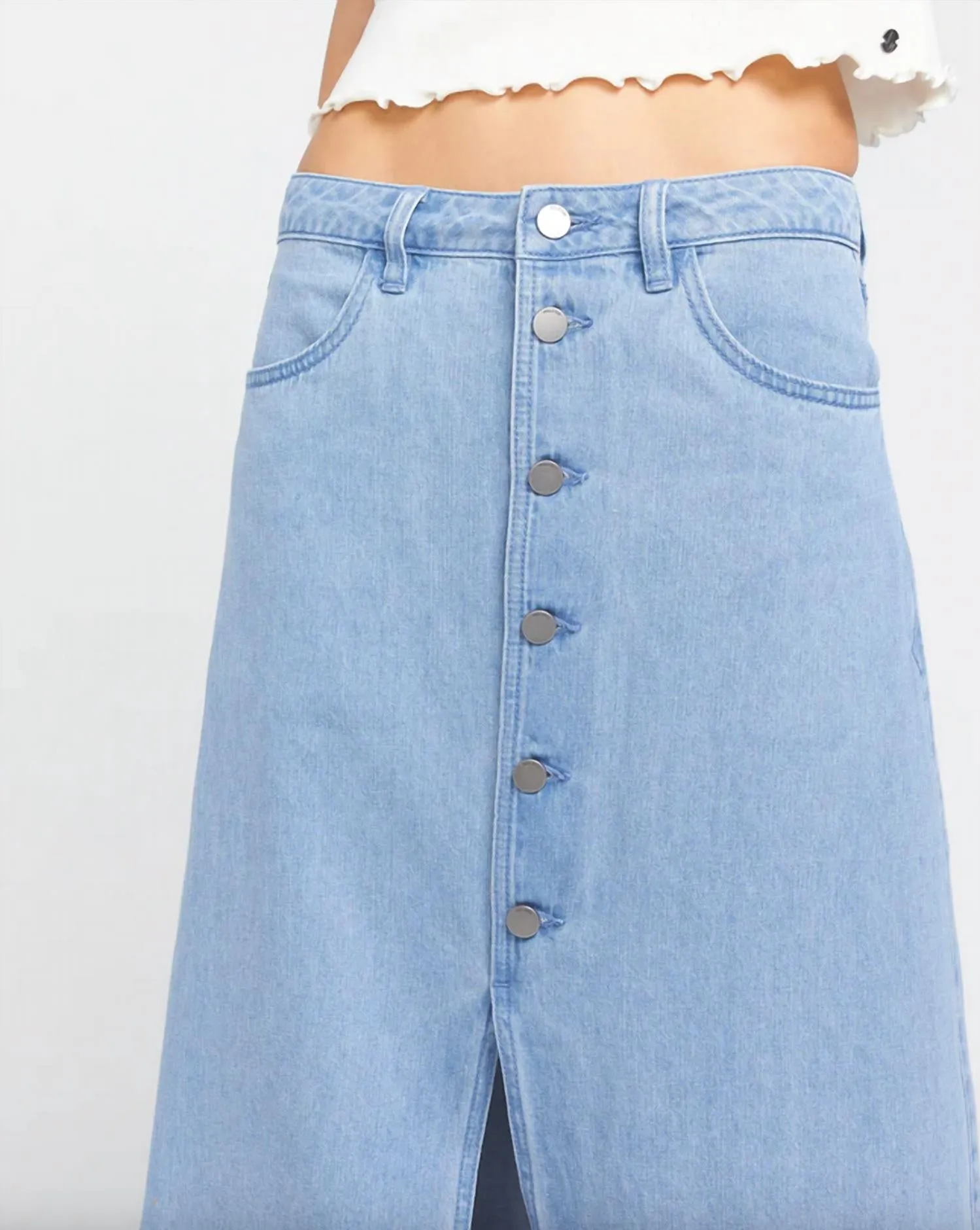 Jupe Trap Chill en Bleu Chine