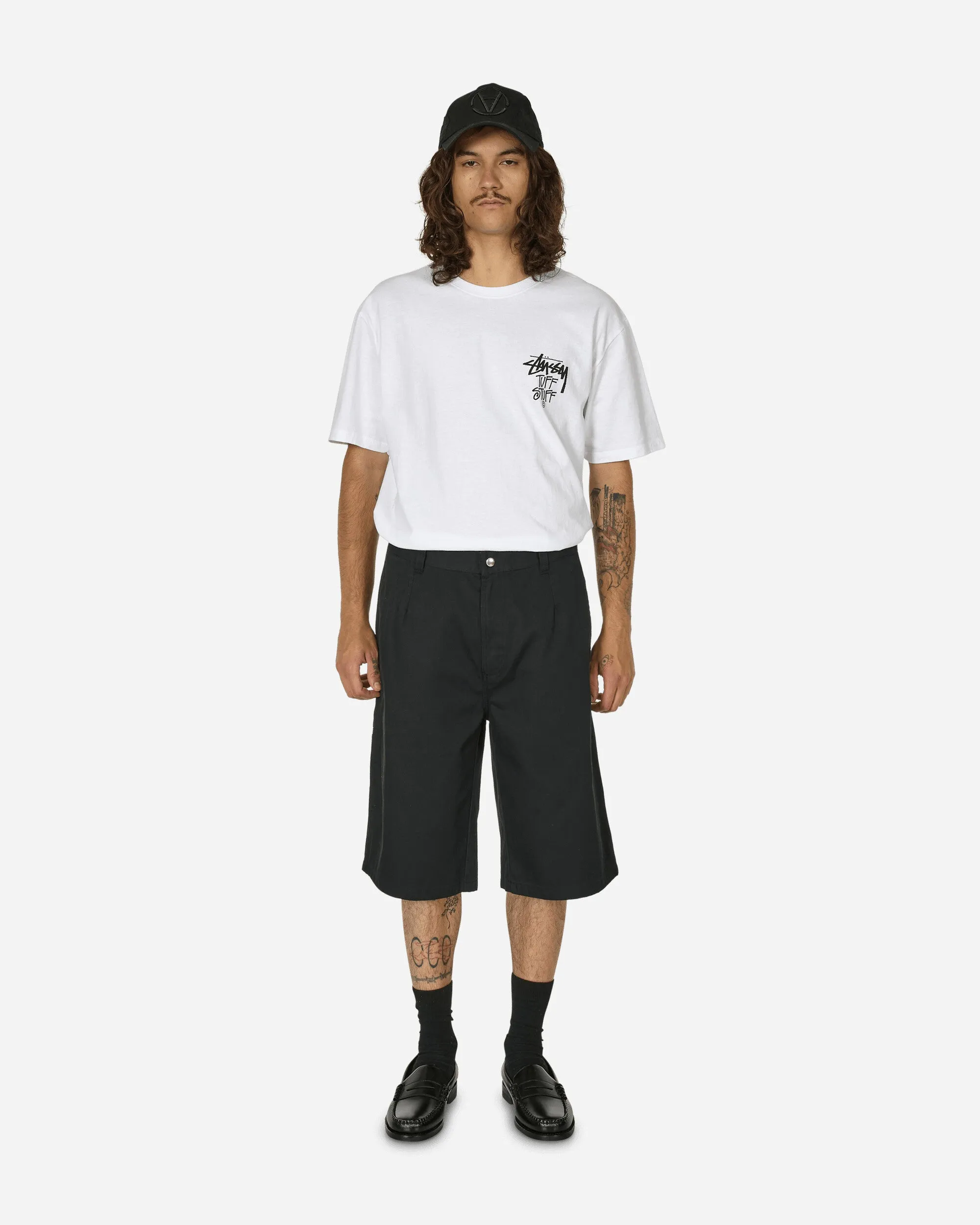 Short de travail Chino Noir