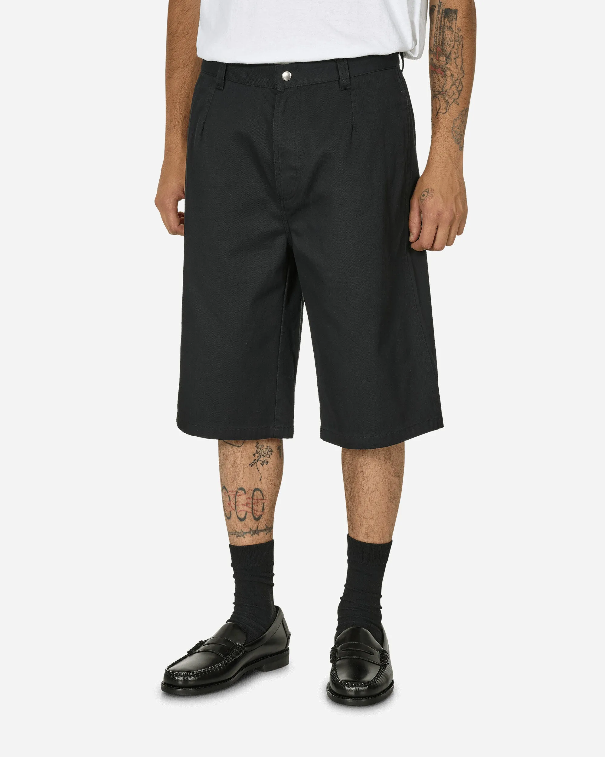 Short de travail Chino Noir