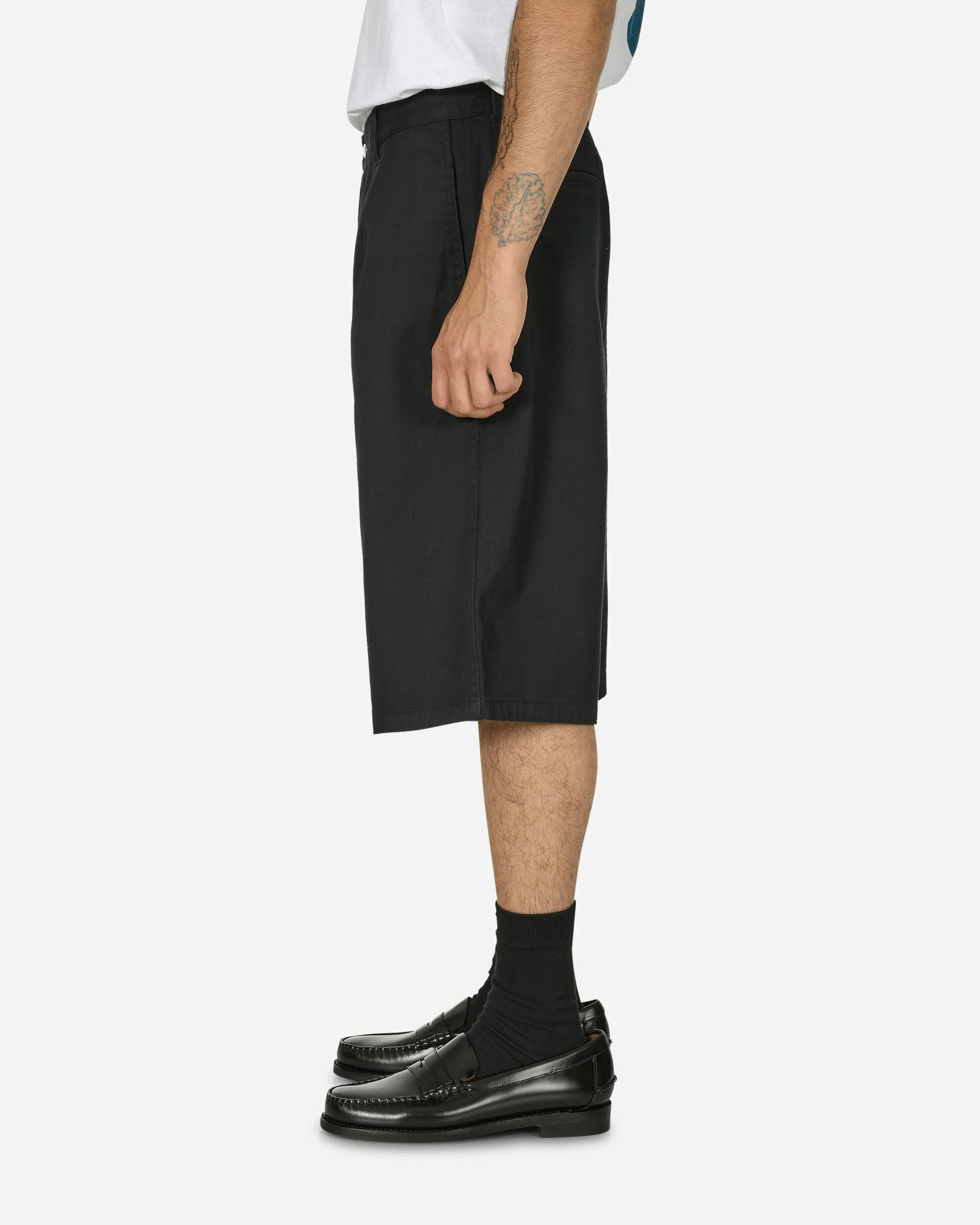 Short de travail Chino Noir