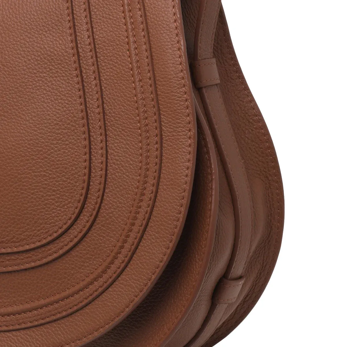 Chloé Sac Marcie Satchel Moyen, Beige