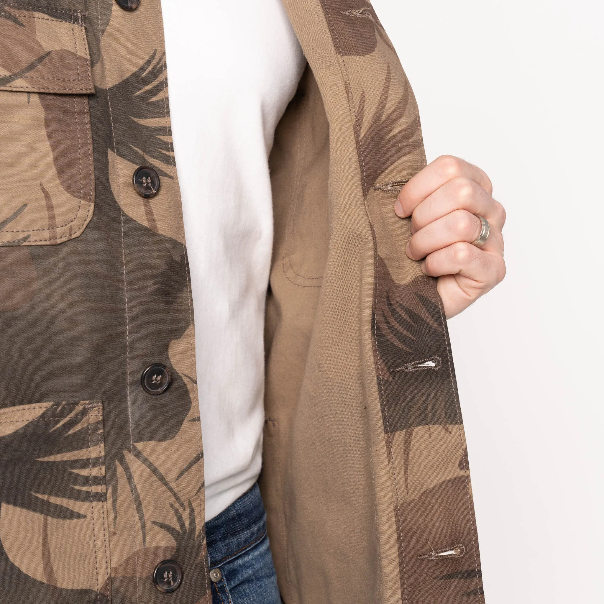 Veste de travail - Camouflage fougère - Vert