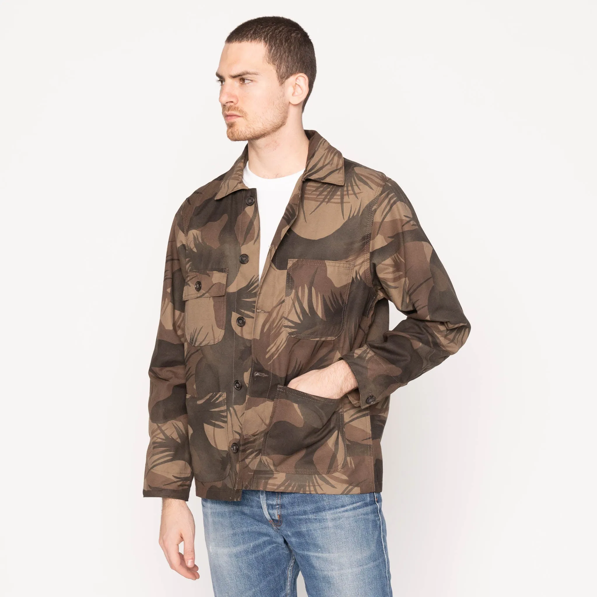 Veste de travail - Camouflage fougère - Vert