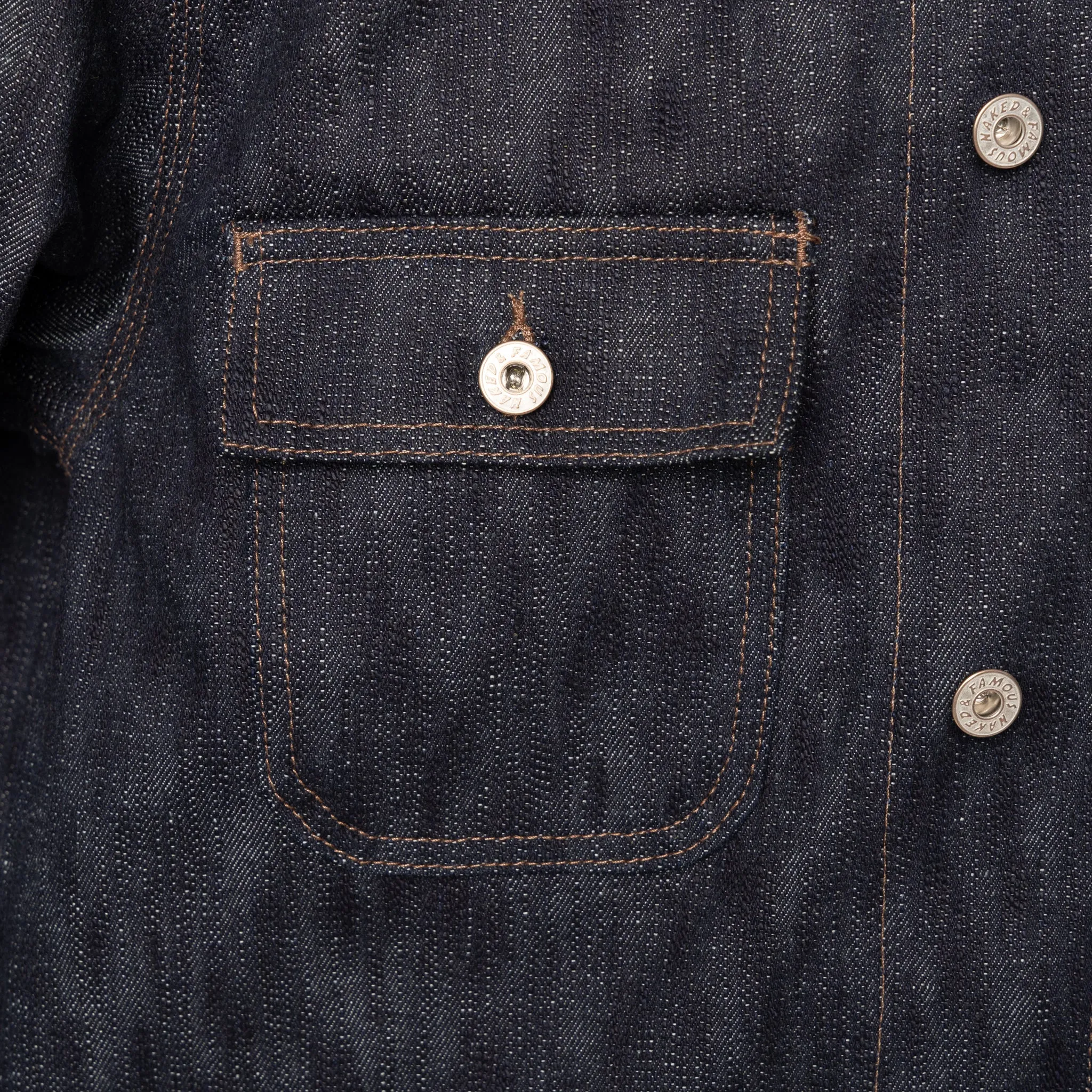 Veste de travail - Prototype en selvedge