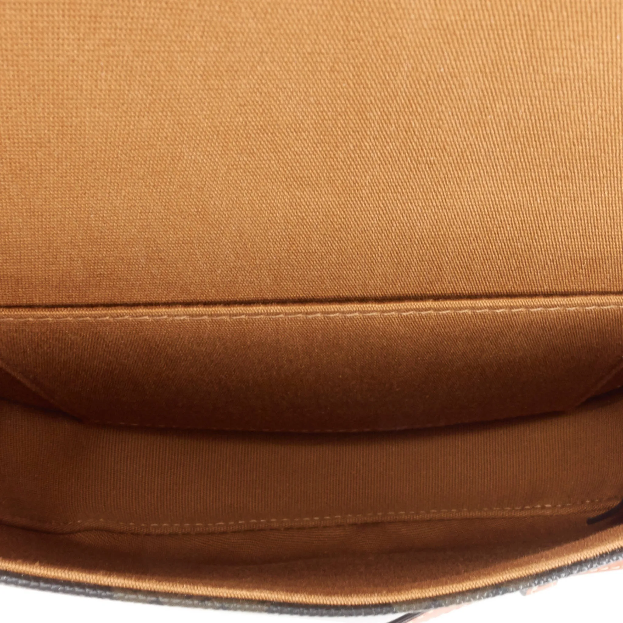 Sac Besace Céline en Toile Triomphe Mini et Cuir