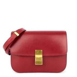 Sac Céline Box Flap Medium en Cuir de Veau