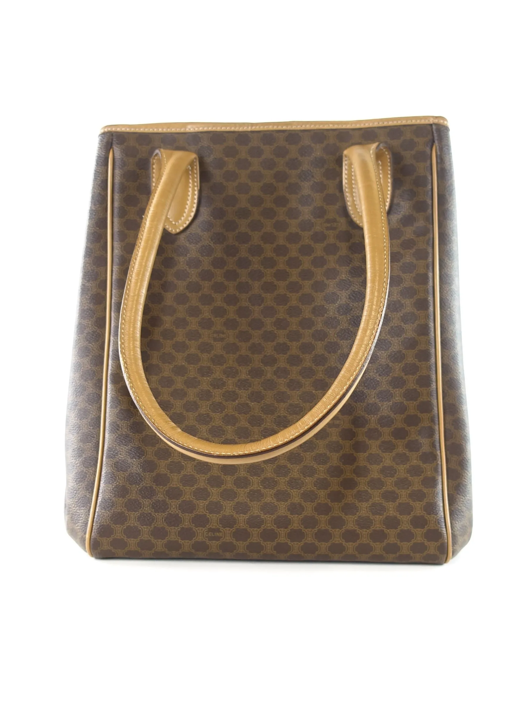 Sac Céline en Toile Enduite Tote Bag