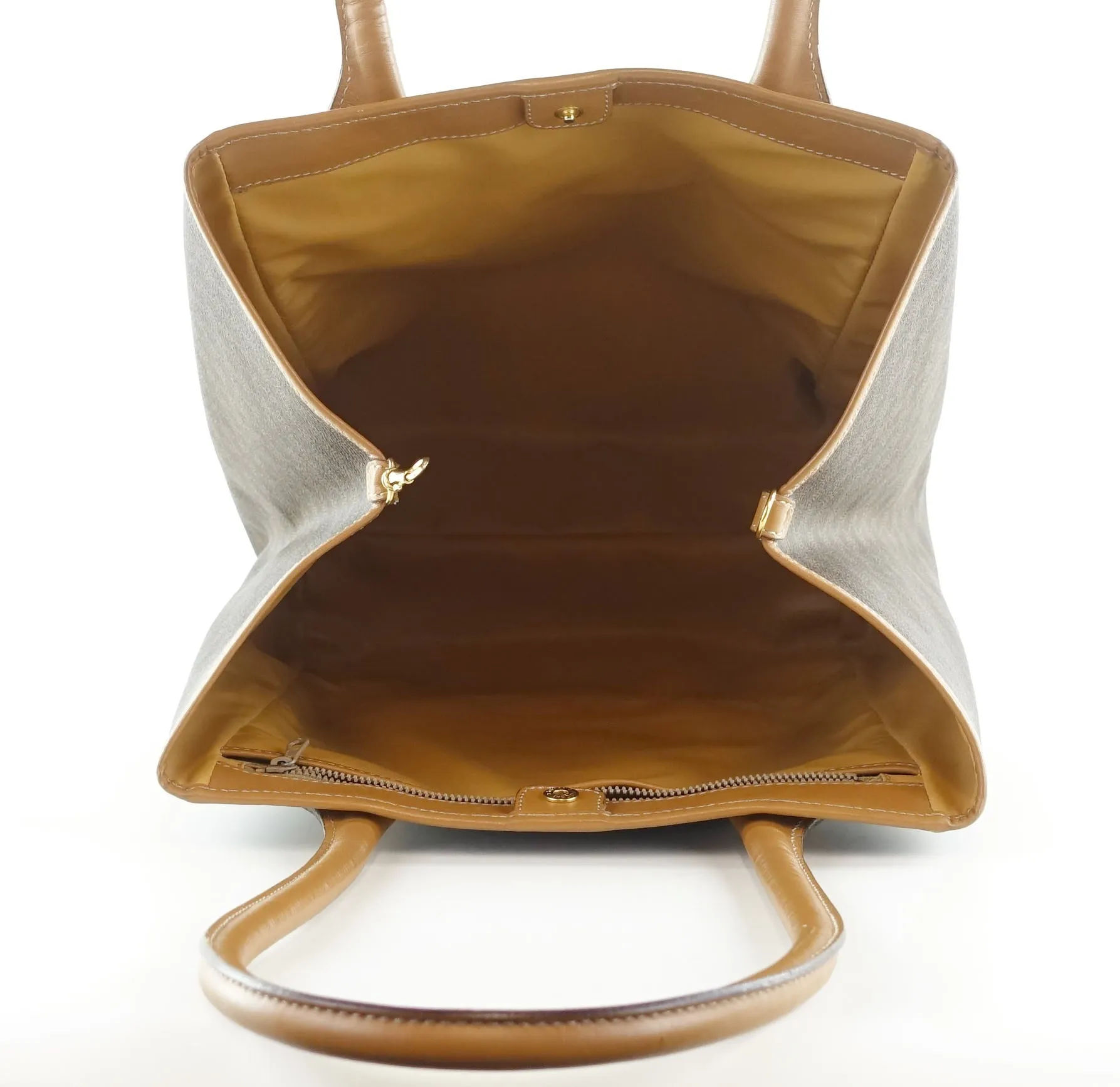Sac Céline en Toile Enduite Tote Bag