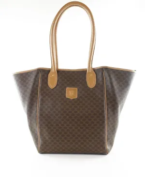 Sac Céline en Toile Enduite Tote Bag