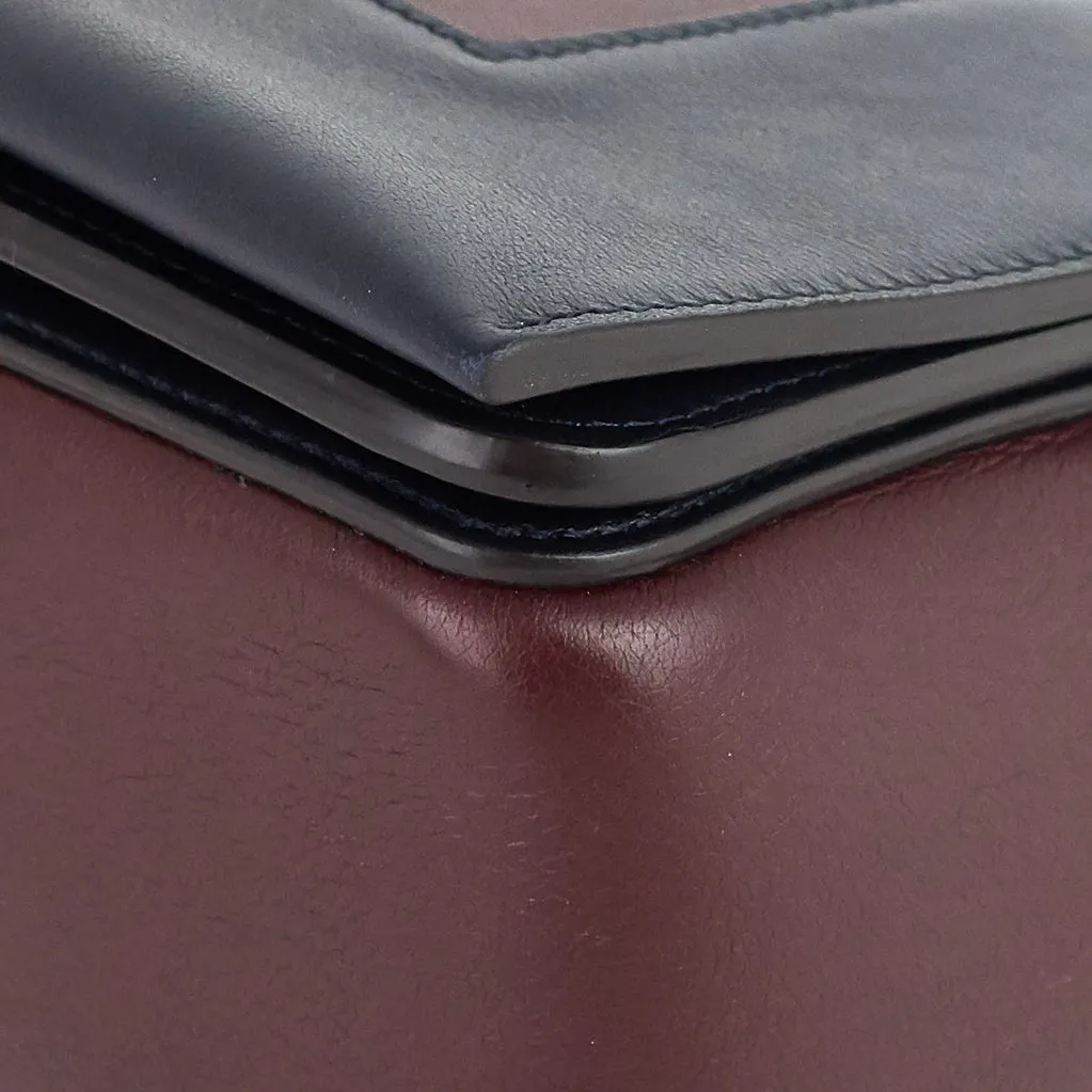 Sac à bandoulière Céline Bags Frame en veau bicolore
