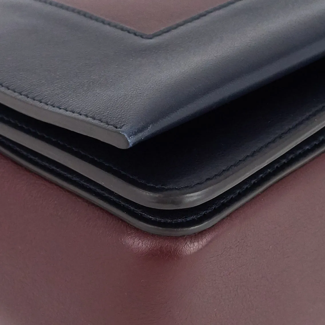 Sac à bandoulière Céline Bags Frame en veau bicolore