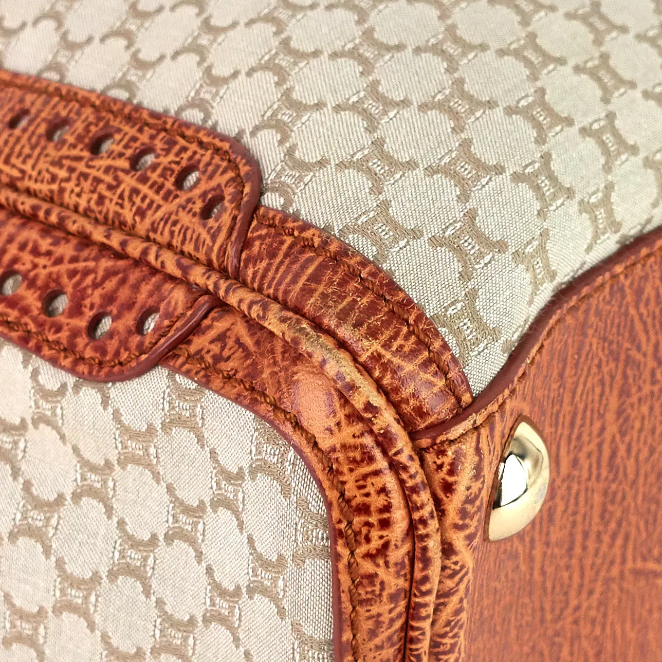 Sac Céline Bags Macadam en Toile Matelassée