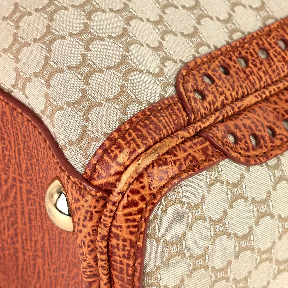 Sac Céline Bags Macadam en Toile Matelassée