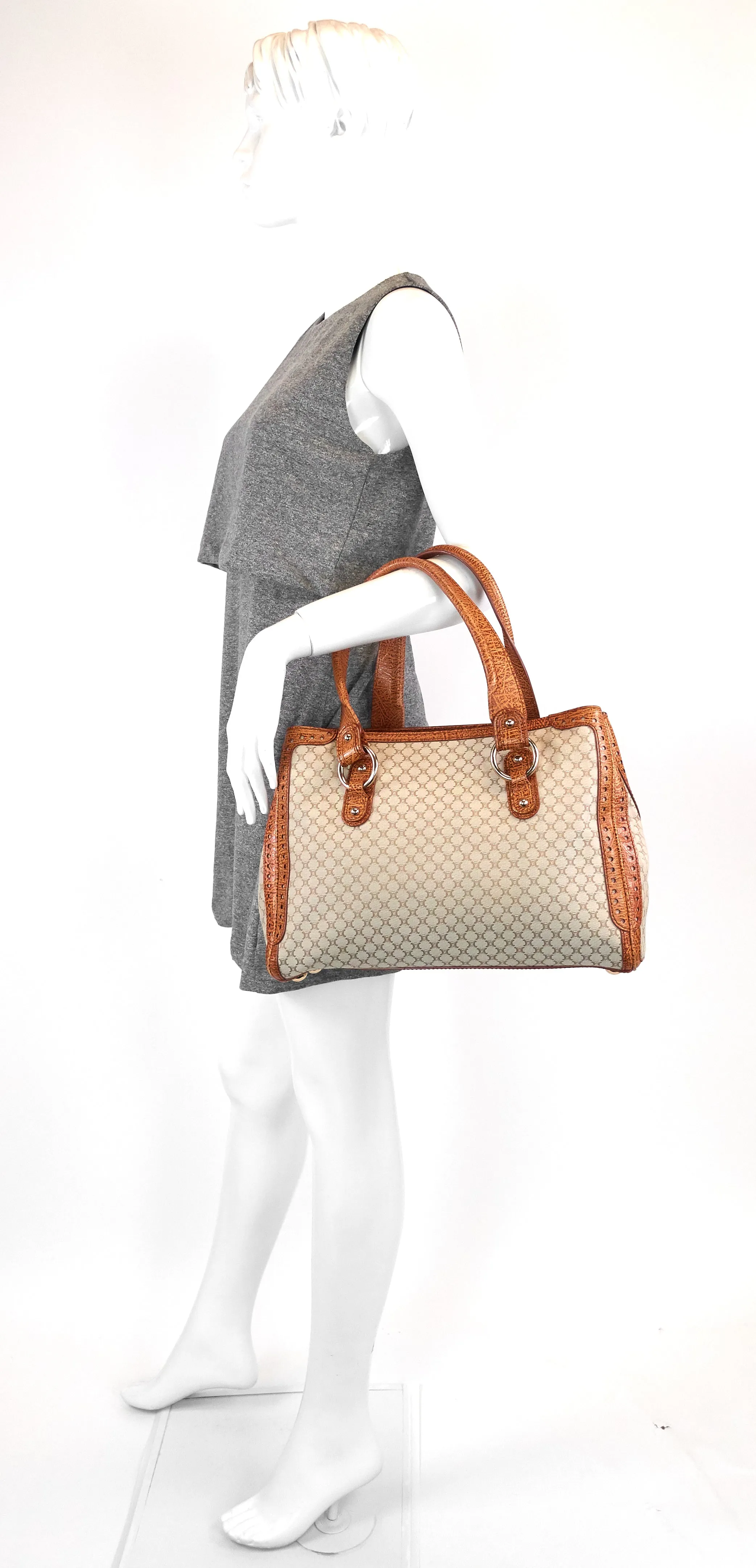 Sac Céline Bags Macadam en Toile Matelassée