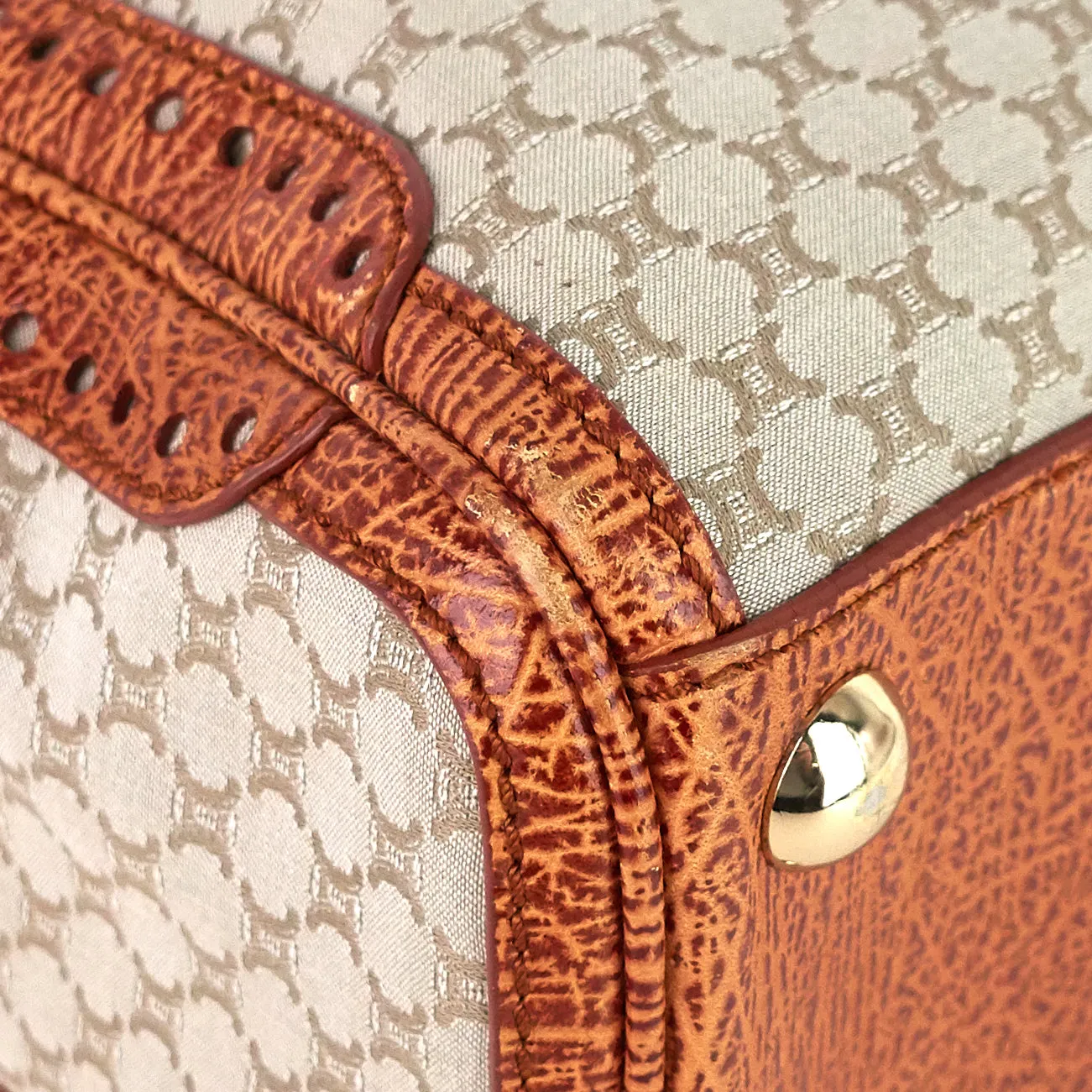 Sac Céline Bags Macadam en Toile Matelassée