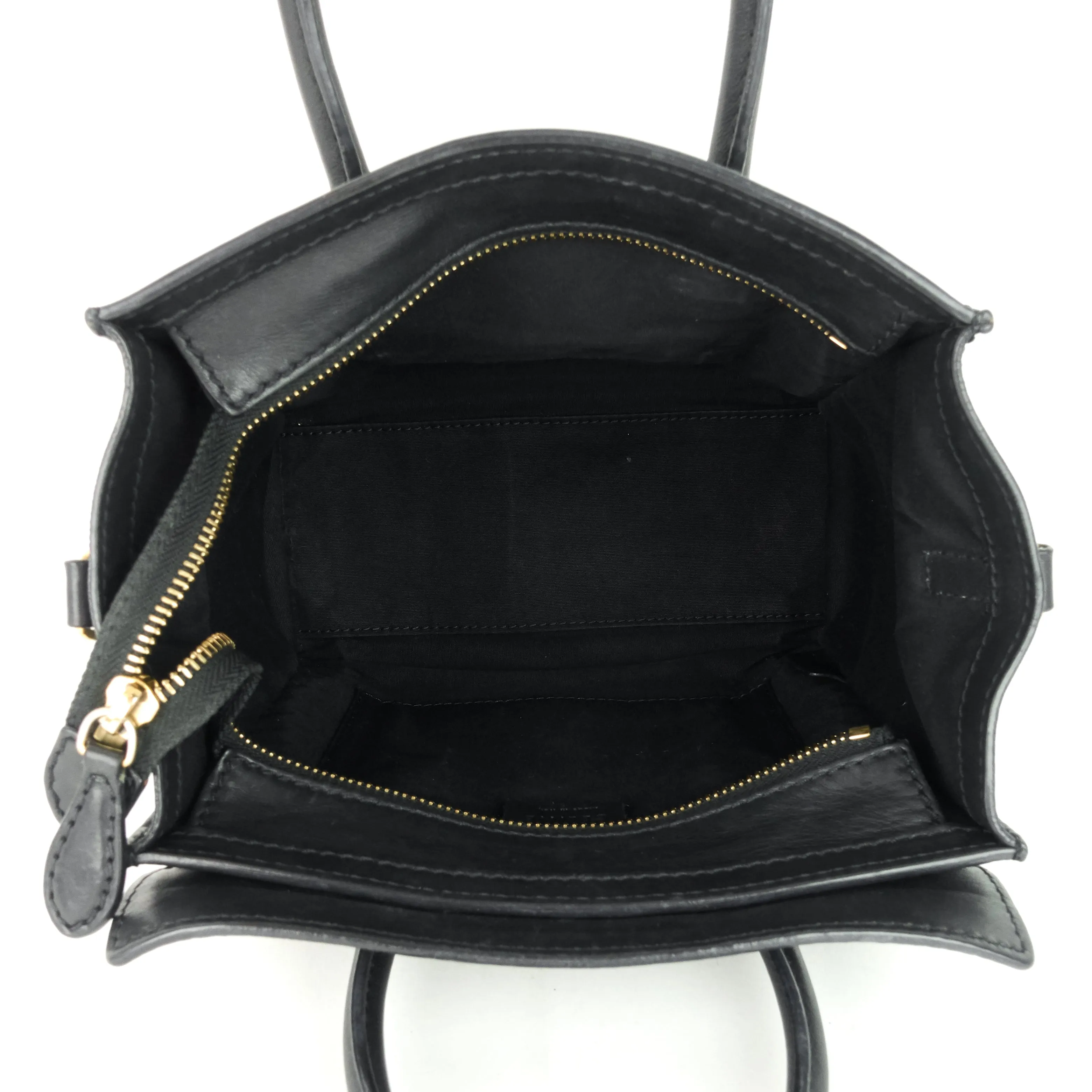 Sac Céline Nano Luggage en Cuir de Veau