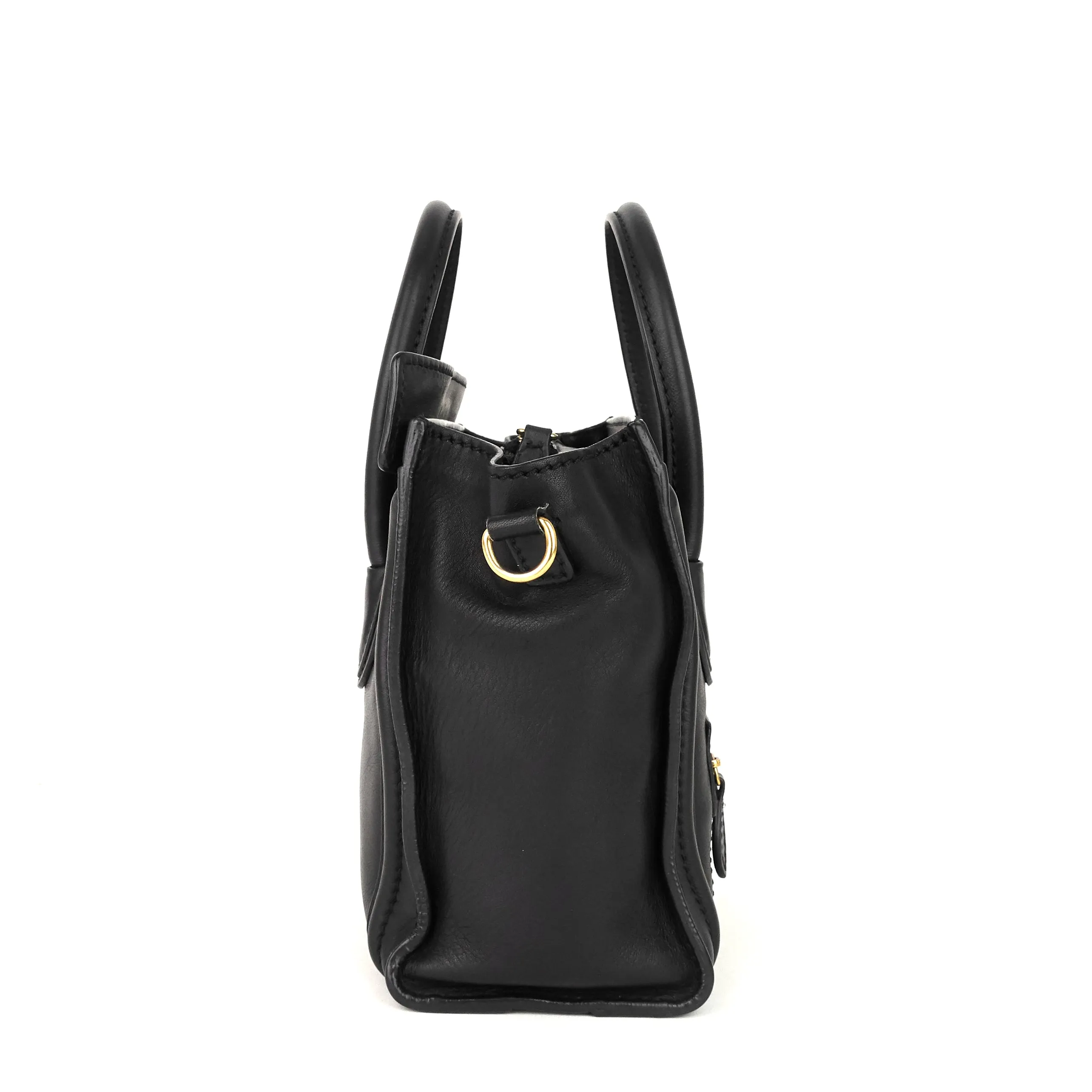 Sac Céline Nano Luggage en Cuir de Veau