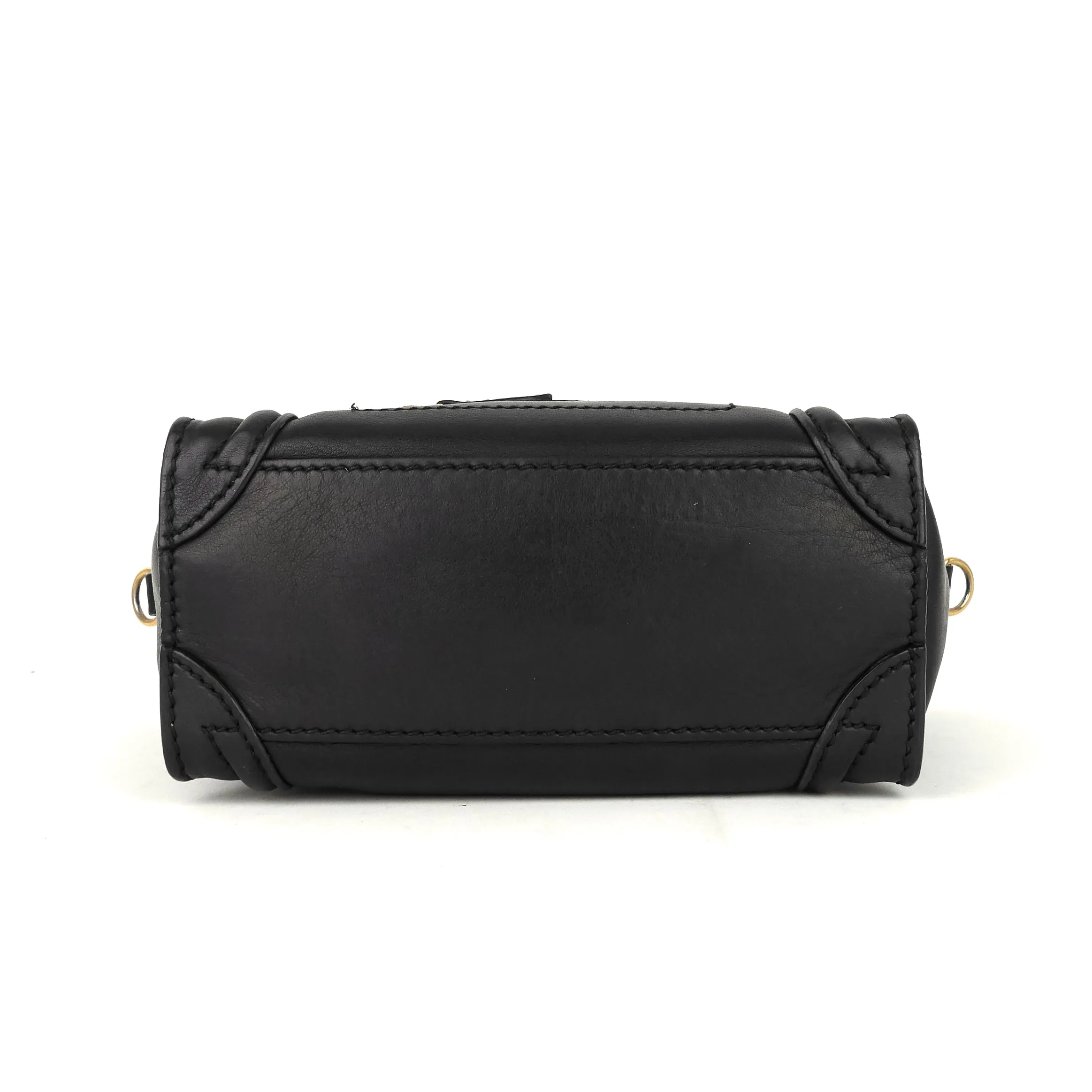 Sac Céline Nano Luggage en Cuir de Veau