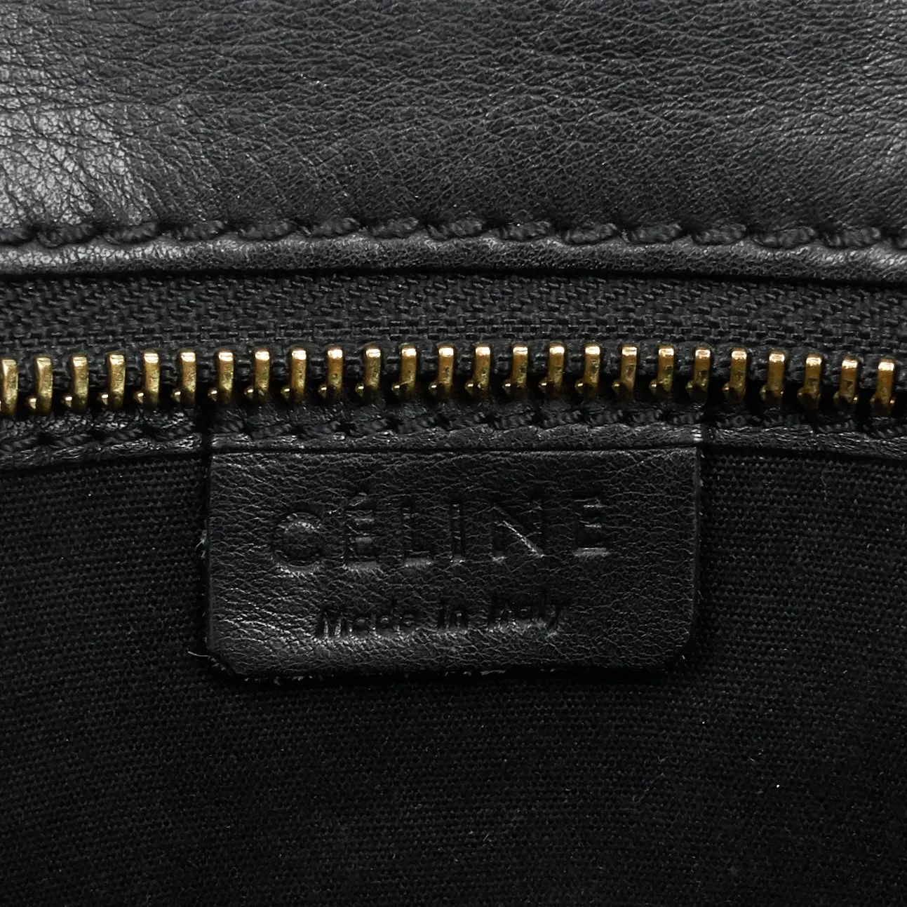 Sac Céline Nano Luggage en Cuir de Veau