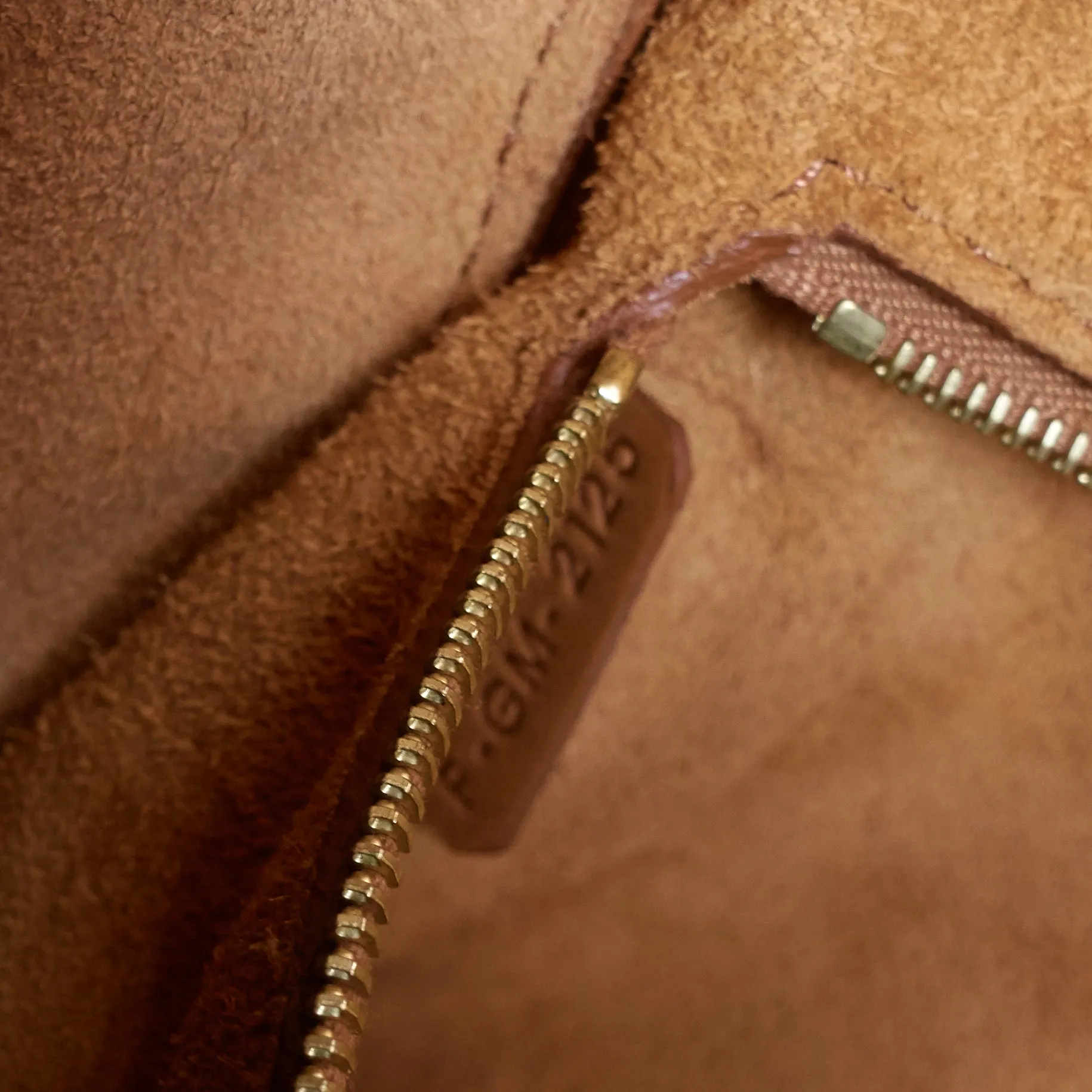 Sac Céline Sangle Large en cuir de veau naturel