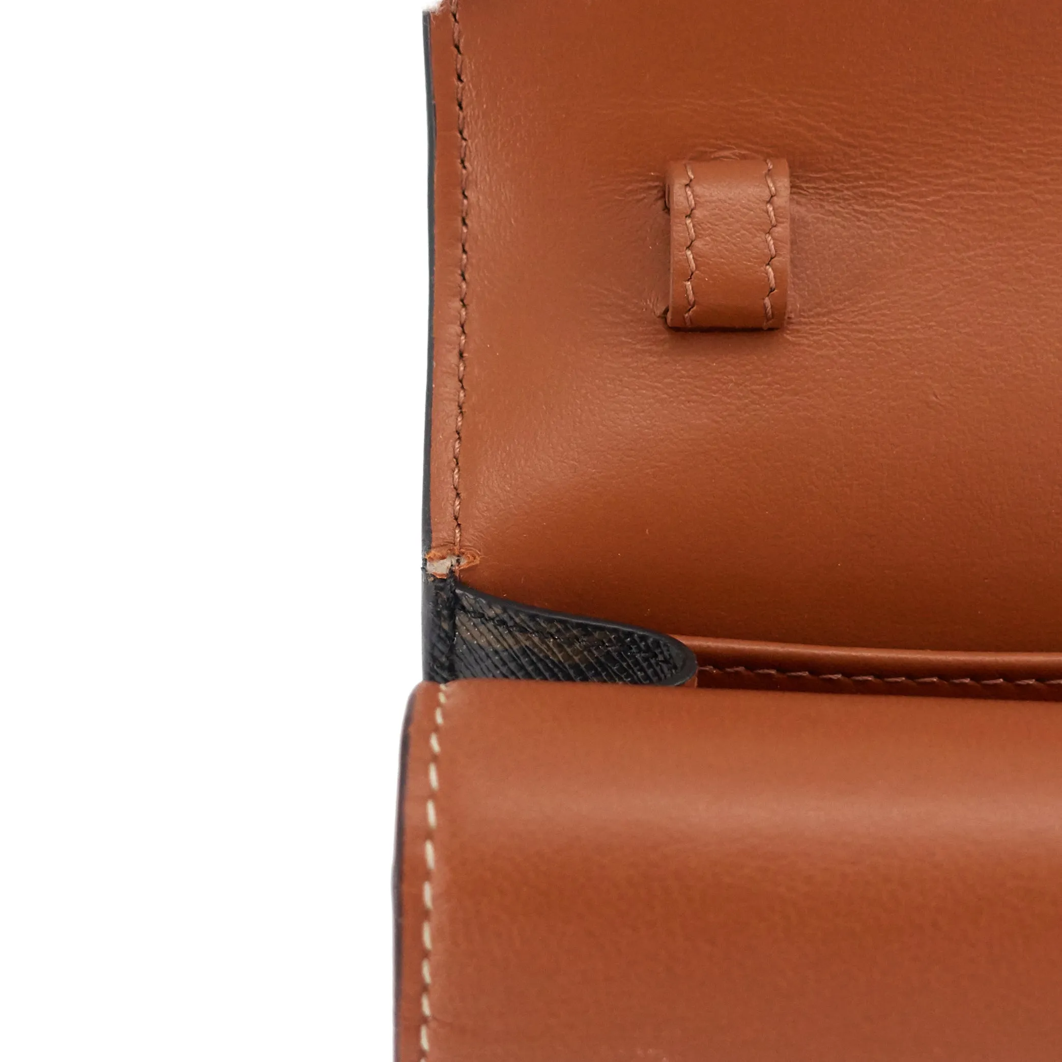 Sac Céline Bags Wallet on Strap en Cuir et Toile