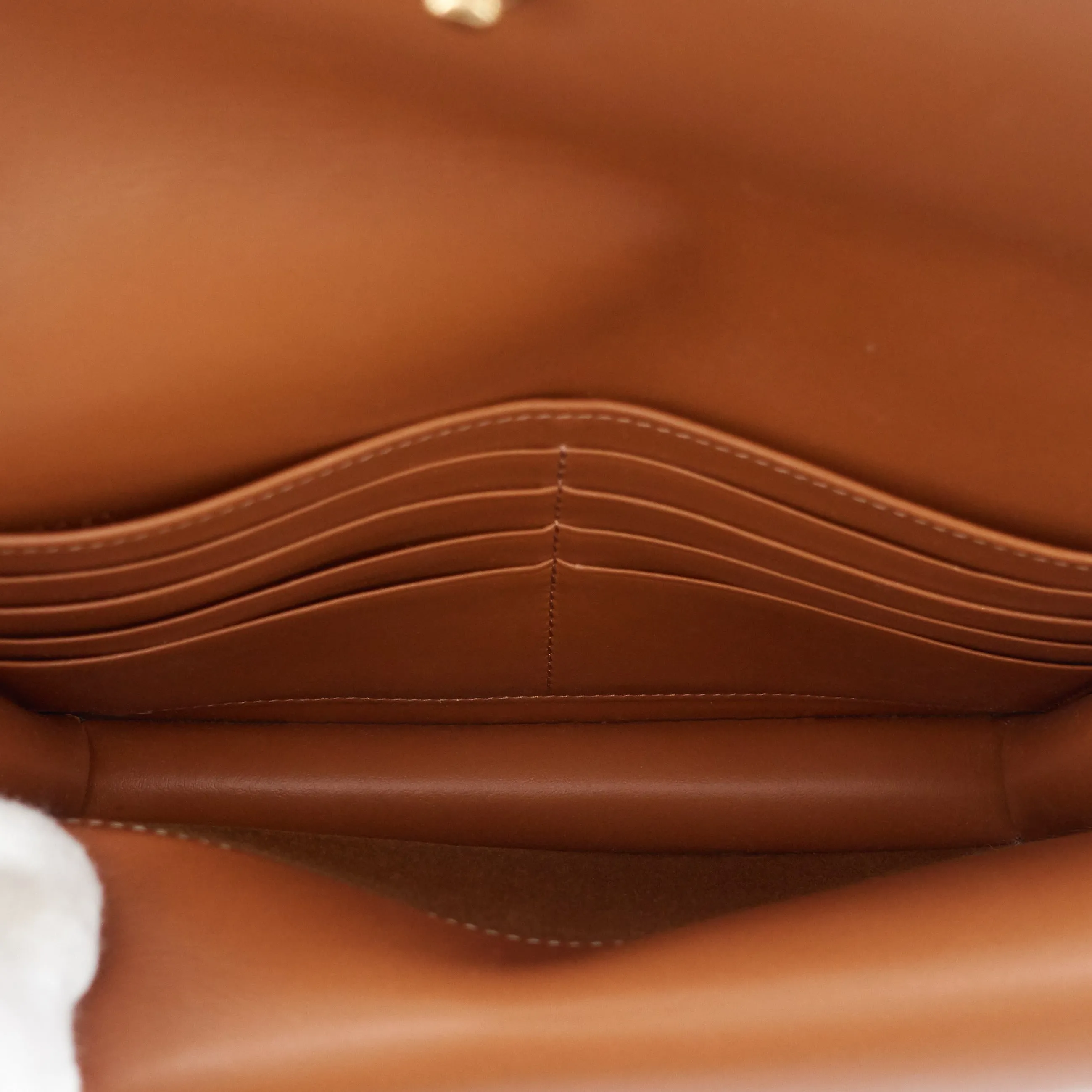 Sac Céline Bags Wallet on Strap en Cuir et Toile