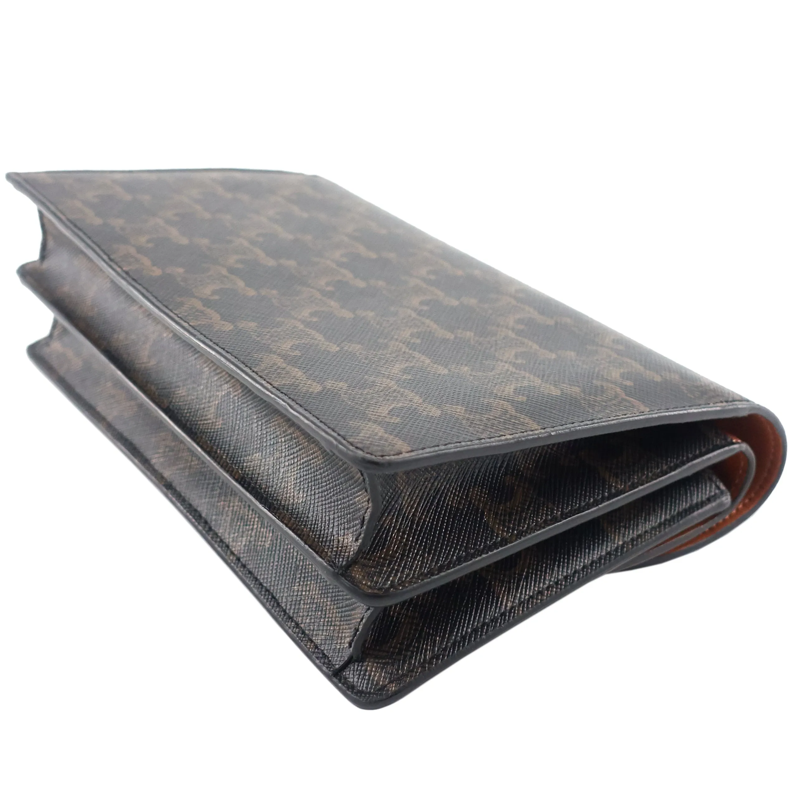 Sac Céline Bags Wallet on Strap en Cuir et Toile