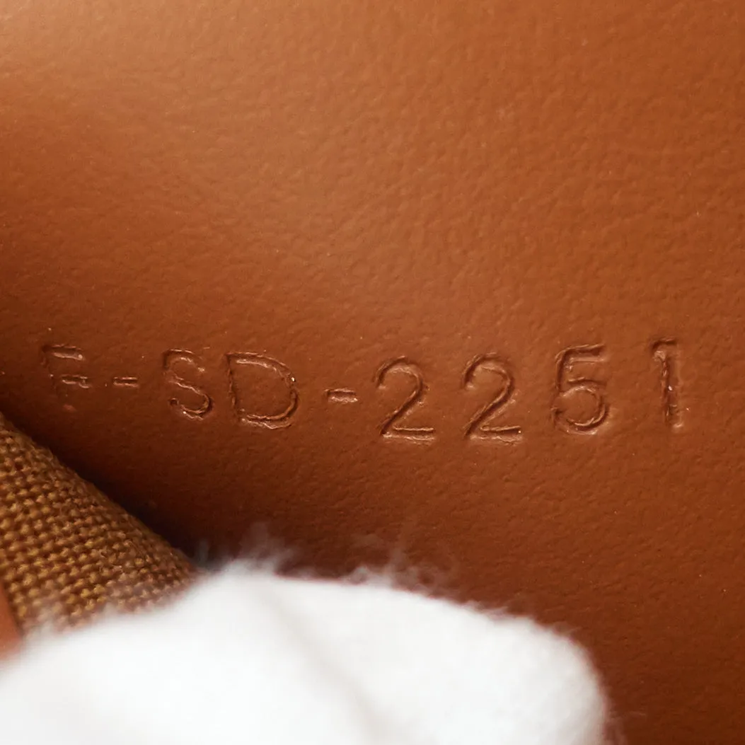 Sac Céline Bags Wallet on Strap en Cuir et Toile