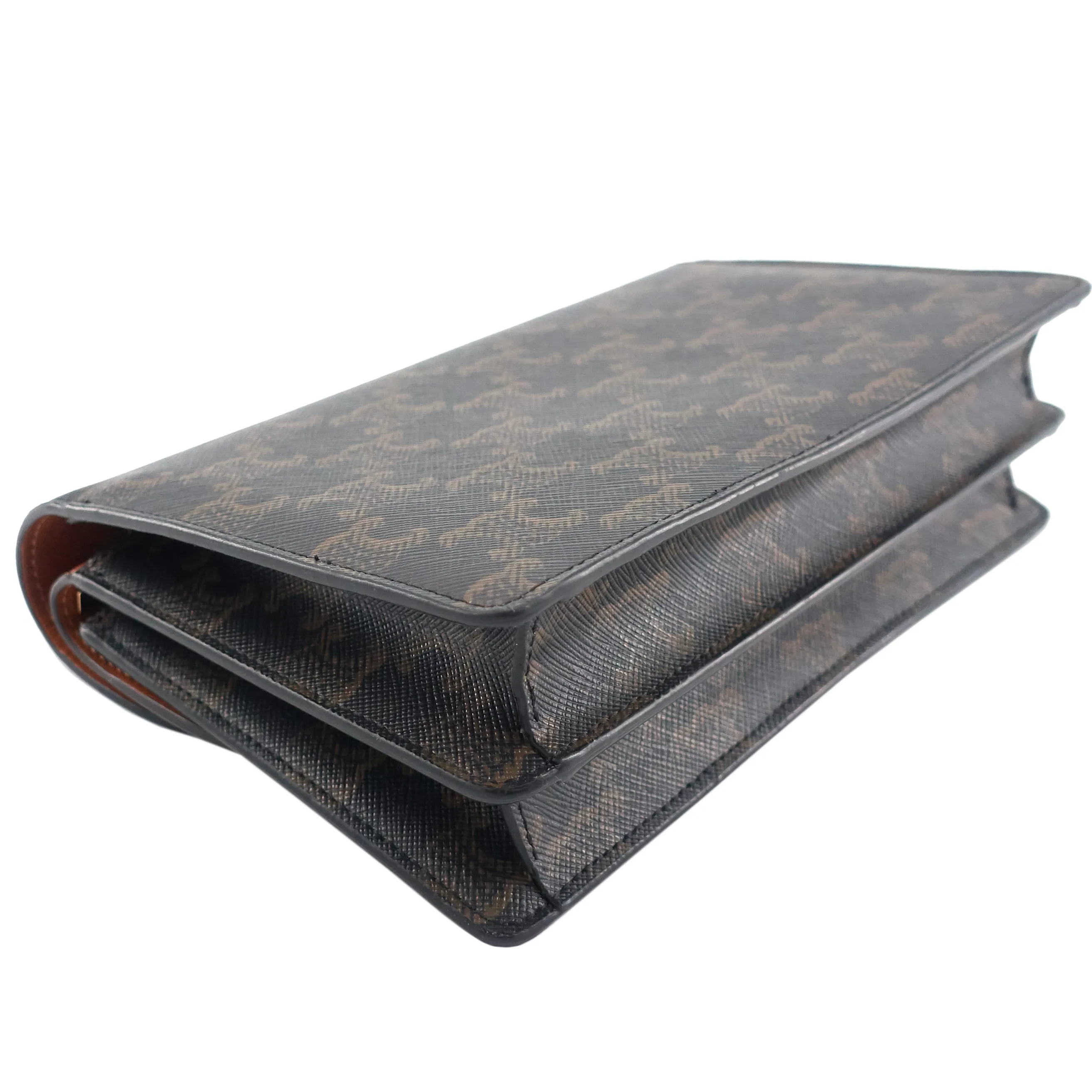 Sac Céline Bags Wallet on Strap en Cuir et Toile