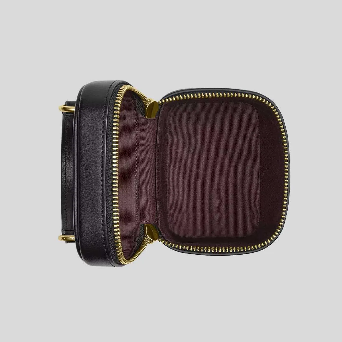 Sac Bandoulière COACH Ava en Toile Signature Noix/Noir CY732