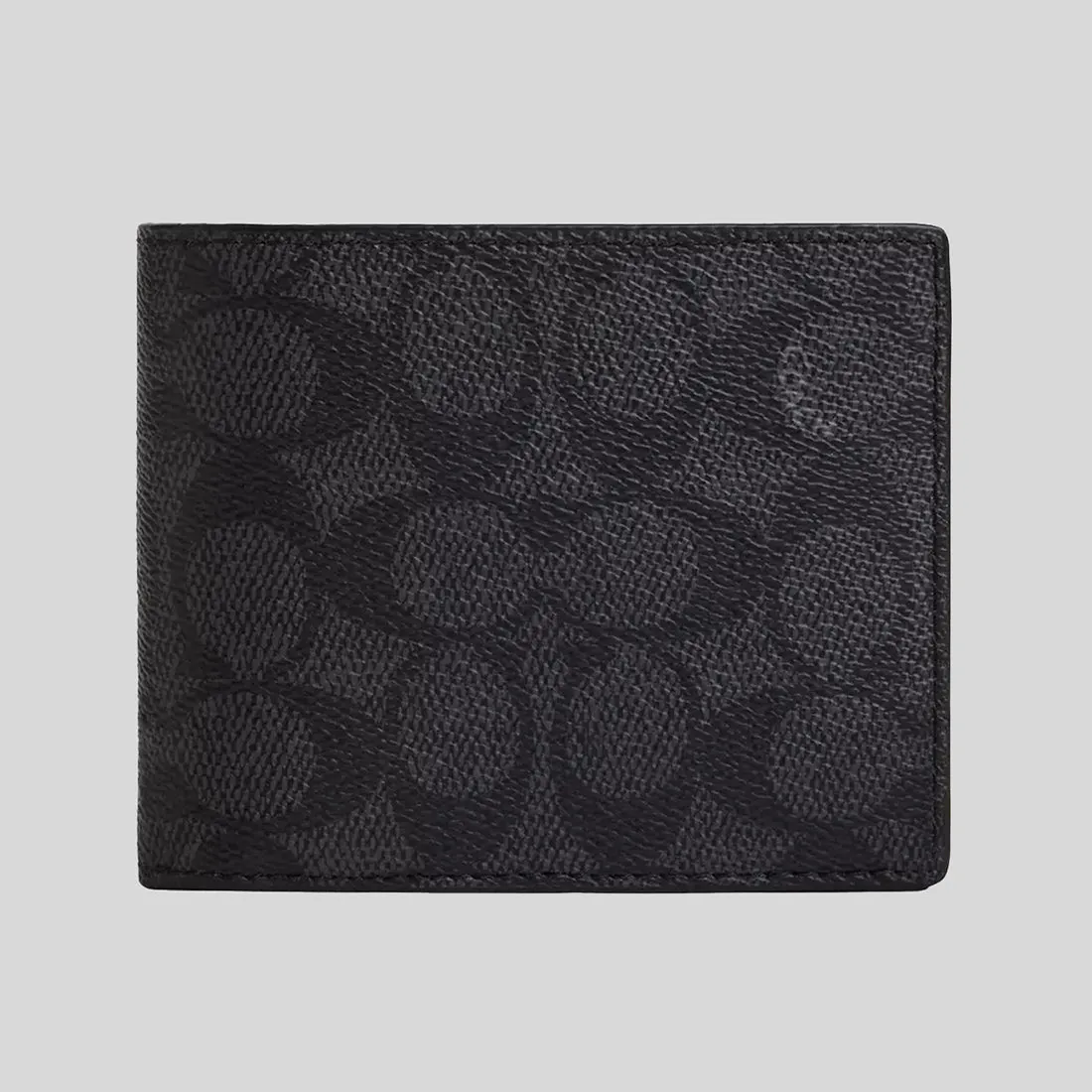 Sacs Coach PORTEFEUILLE 3 EN 1 POUR HOMME COACH EN TOILE SIGNATURE CHARBON/NOIR CW380