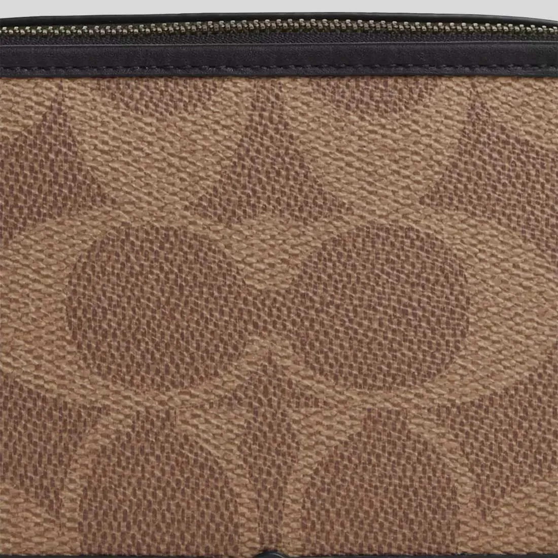 Sac Bandoulière Coach COACH Sac Bandoulière Wyatt en Toile Signature à Motifs Sable/Beige CAB80